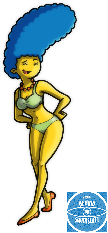 Behindtheswimsuit Season 1 Cover - Cartoon (543x990)
