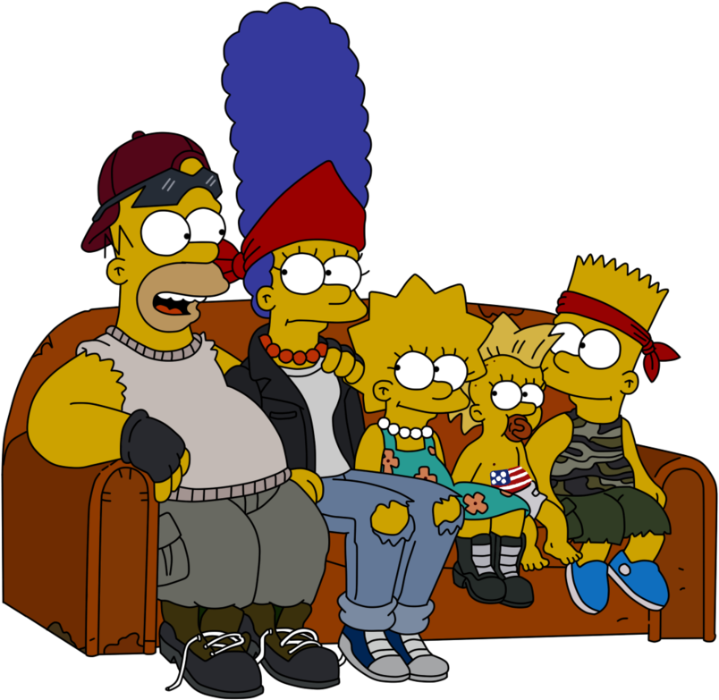Outlanders Simpsons By Lapislazuli939 - Simpsons At Long Last Leave (942x848)