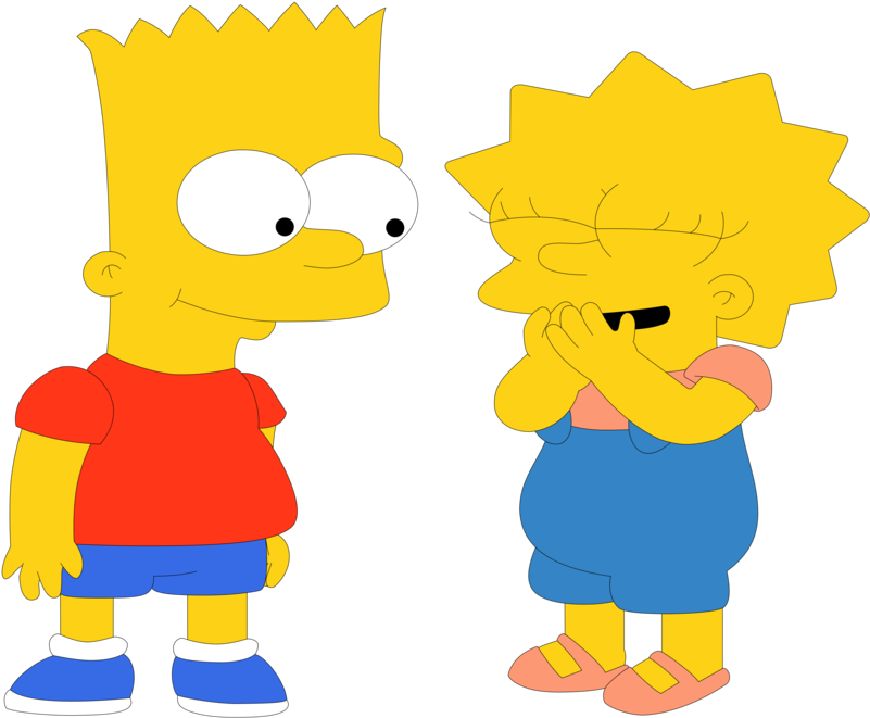 Lisa Y Bart By Juniorgustabo Lisa Y Bart By Juniorgustabo - Lisa Y Bart Png (1024x817)