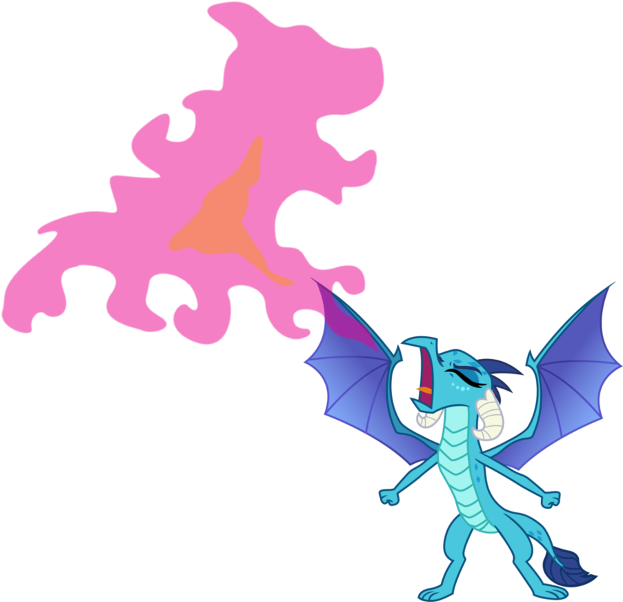 Princess Ember By Davidsfire - Mlp Ember Fire Breathe (1060x1024)