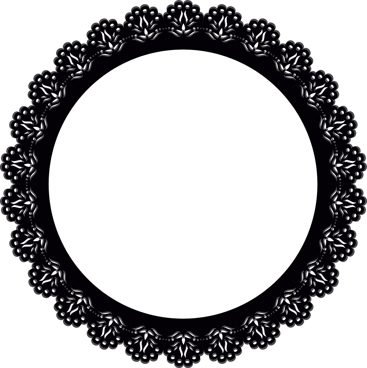 Elf Royalty-free Clip Art - Scalloped Circle Svg (1200x1202)