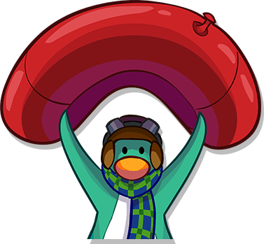 Sled Racer Power-ups Parachute - Parachute (377x349)