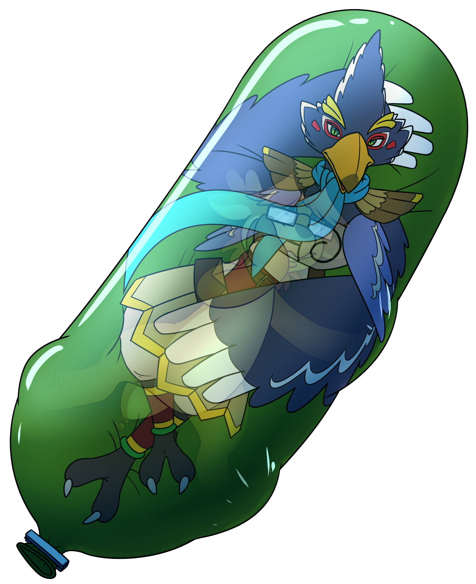 [1206] Legend Of Ravioli, Breath Of Dakimakura - Dakimakura (2000x2000)