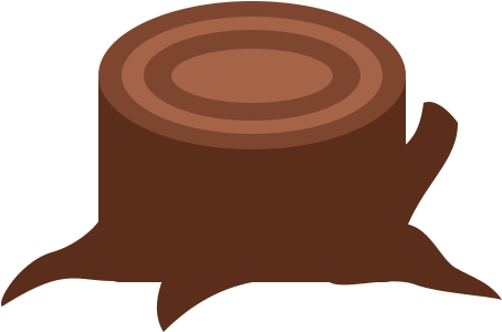 Stump Grinding - Illustration (500x500)