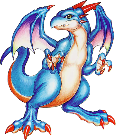 Bofi Drakeartwork - Breath Of Fire 3 Dragon (384x464)
