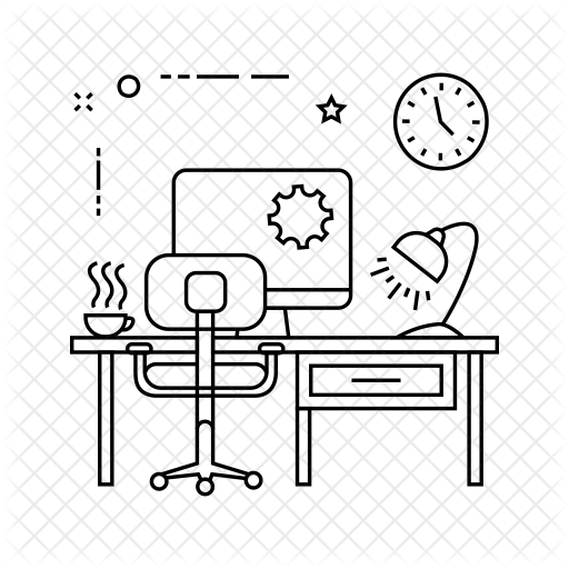 Desk Icon - Outdoor Bench (512x512)