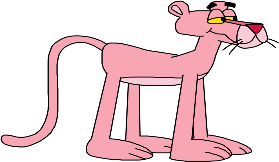 Pink Panther In Four Legs By Marcospower1996 - The Pink Panther (1171x683)