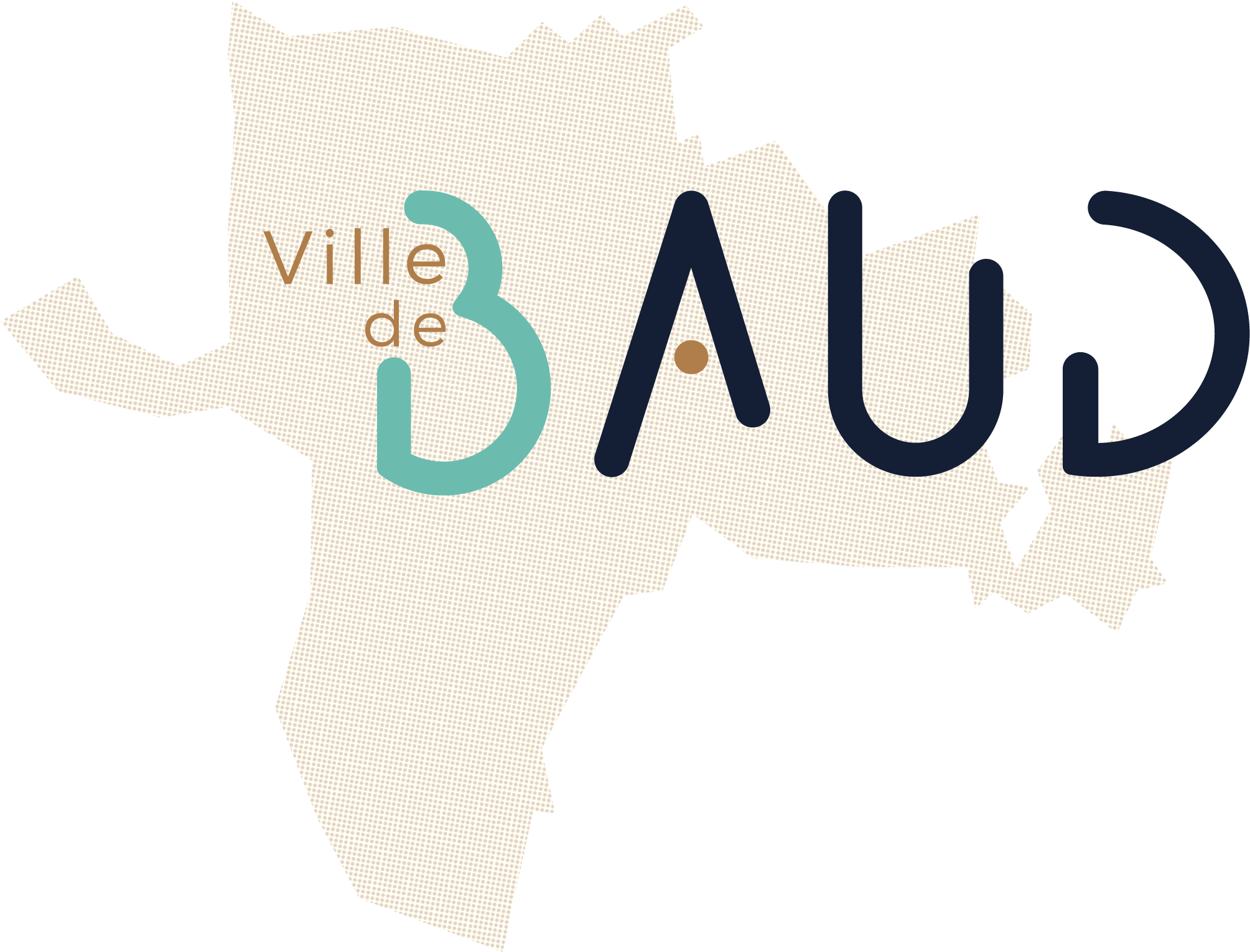 Baud Logo Map - Illustration (2526x1785)