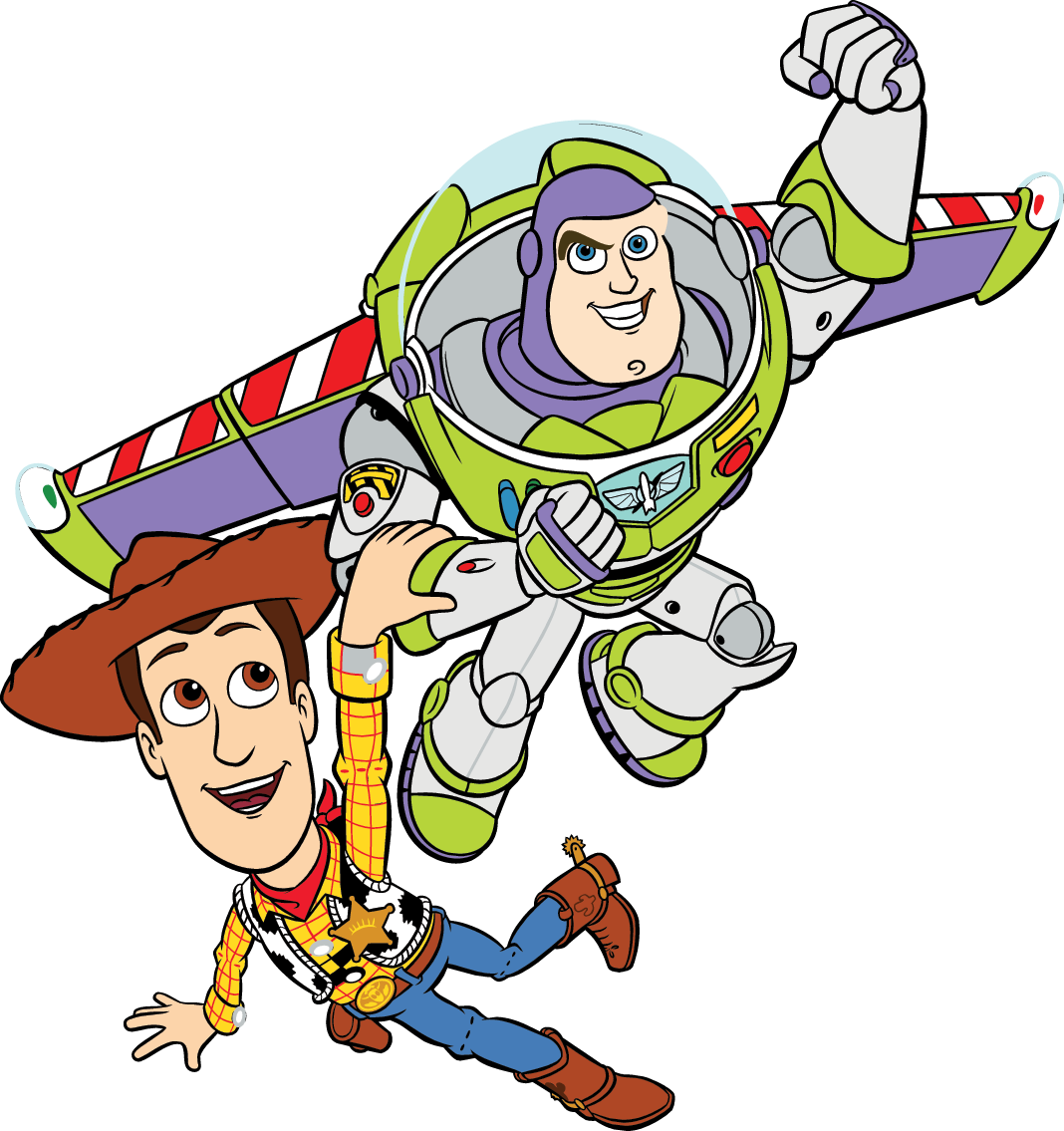 Pin By Annie Velázquez On Elliot Gabriel 8 - Buzz And Woody Clipart (1068x1135)