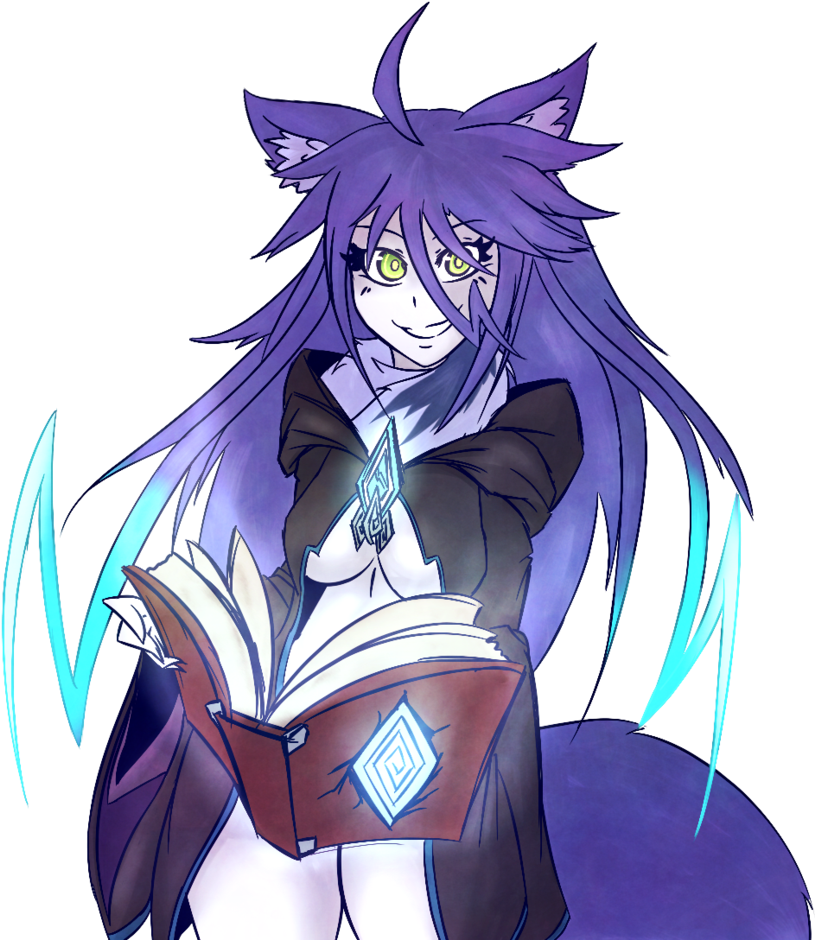 Anime Winged Cat Download - Monster Girl Encyclopedia Lich (840x952)