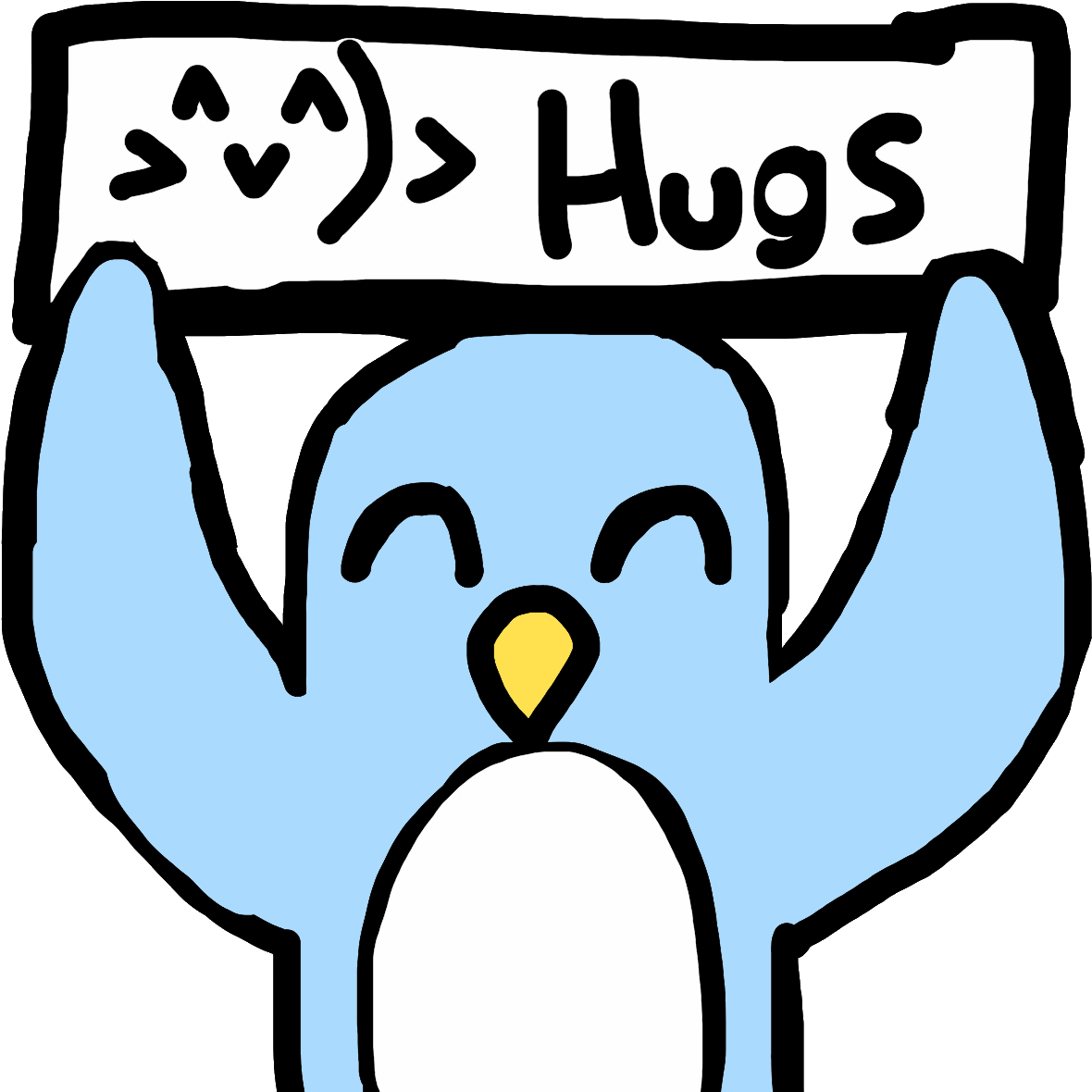 This Penguin Wants To Give You A Hug - Penguin (1675x1208)