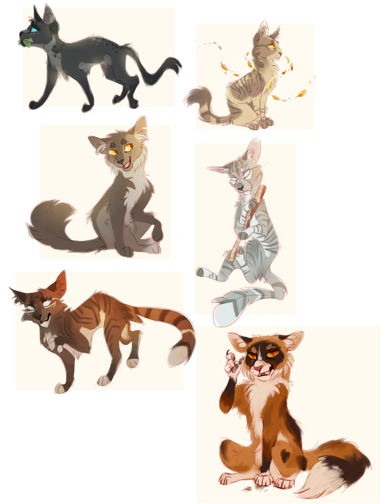 Warrior Bundle By Finchwing - Warriors Finchwing Art (780x1025)