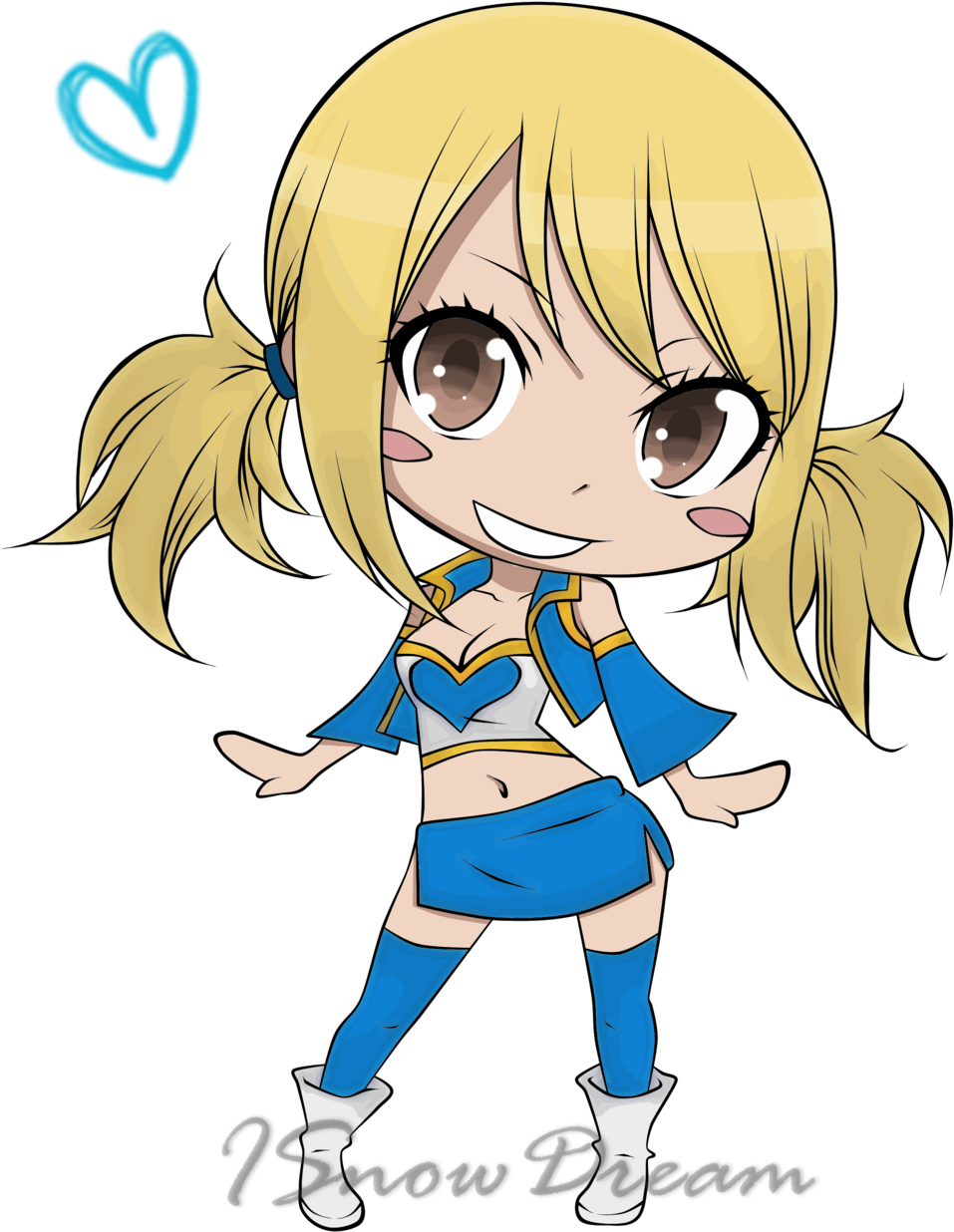 By Eileabar - Lucy Heartfilia Chibi (1024x1295)