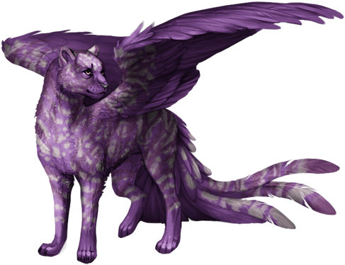 Big Cat With Wings - Big Cat With Wings (500x400)