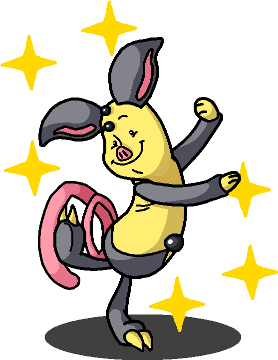 Shiny Grumpig Piglet By Shawarmachine - Winnie The Pooh Shiny (600x800)