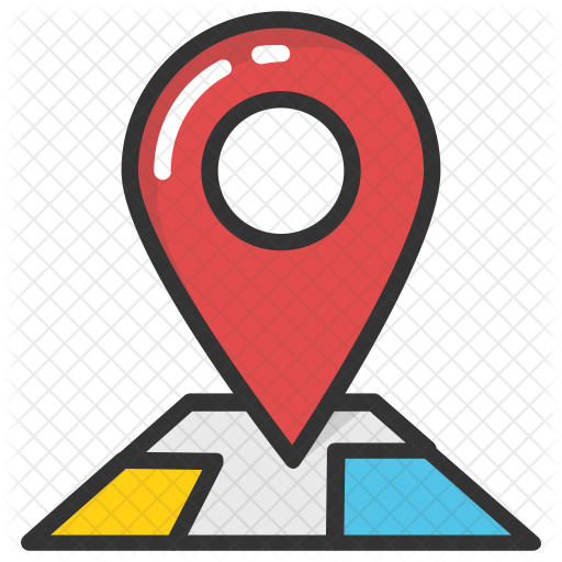 Map Location Icon - Locator Map (512x512)