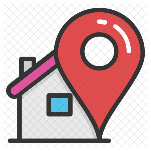 Home Location Icon - Icon For Home Location (512x512)