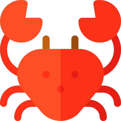 Crab Free Vector Icon Designed By Freepik - Food (512x512)