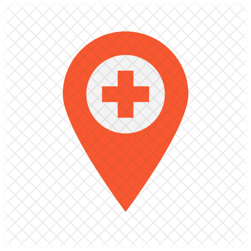 Navigation, Location, Mark, Hospital, Tag, Medical, - Tag Location (512x512)