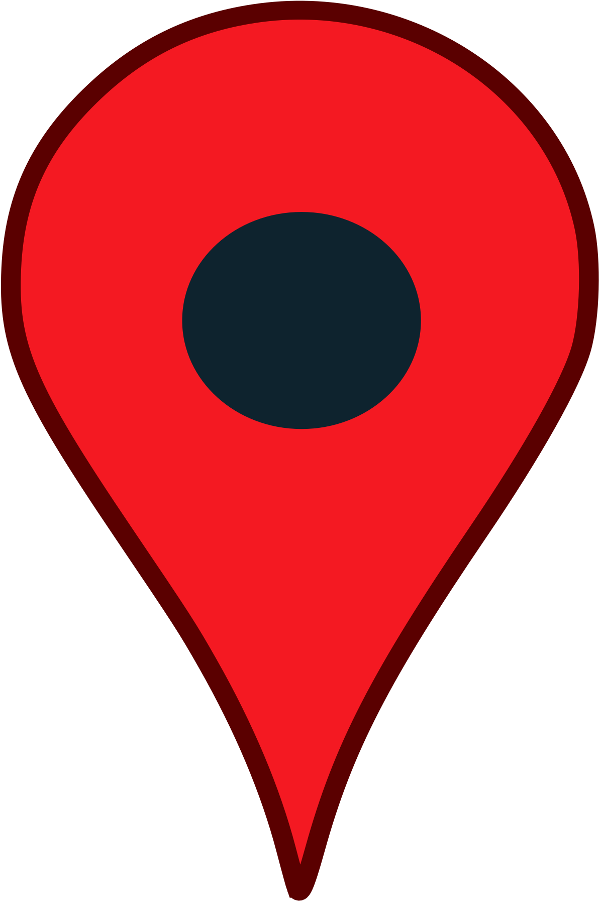 Location Clip Art - Pin Point (2400x2400)