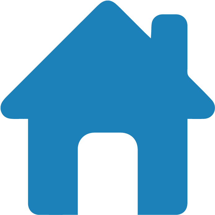 Home Icons Blue - Home Icon Blue Png (833x833)