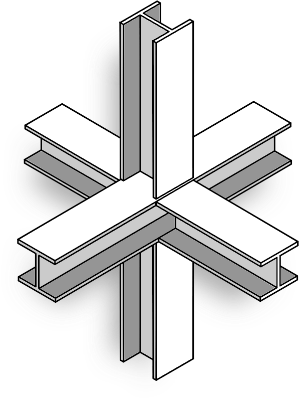 Medium Image - Steel I Beams Clip Art (611x800)