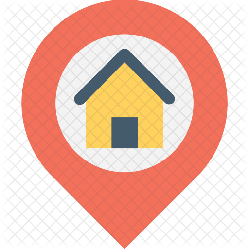 Home Location Icon - Real Estate (512x512)