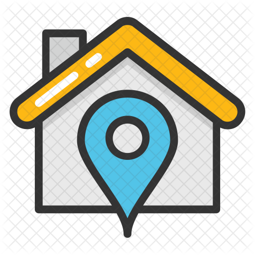 Home Location Icon - Residential Area (512x512)