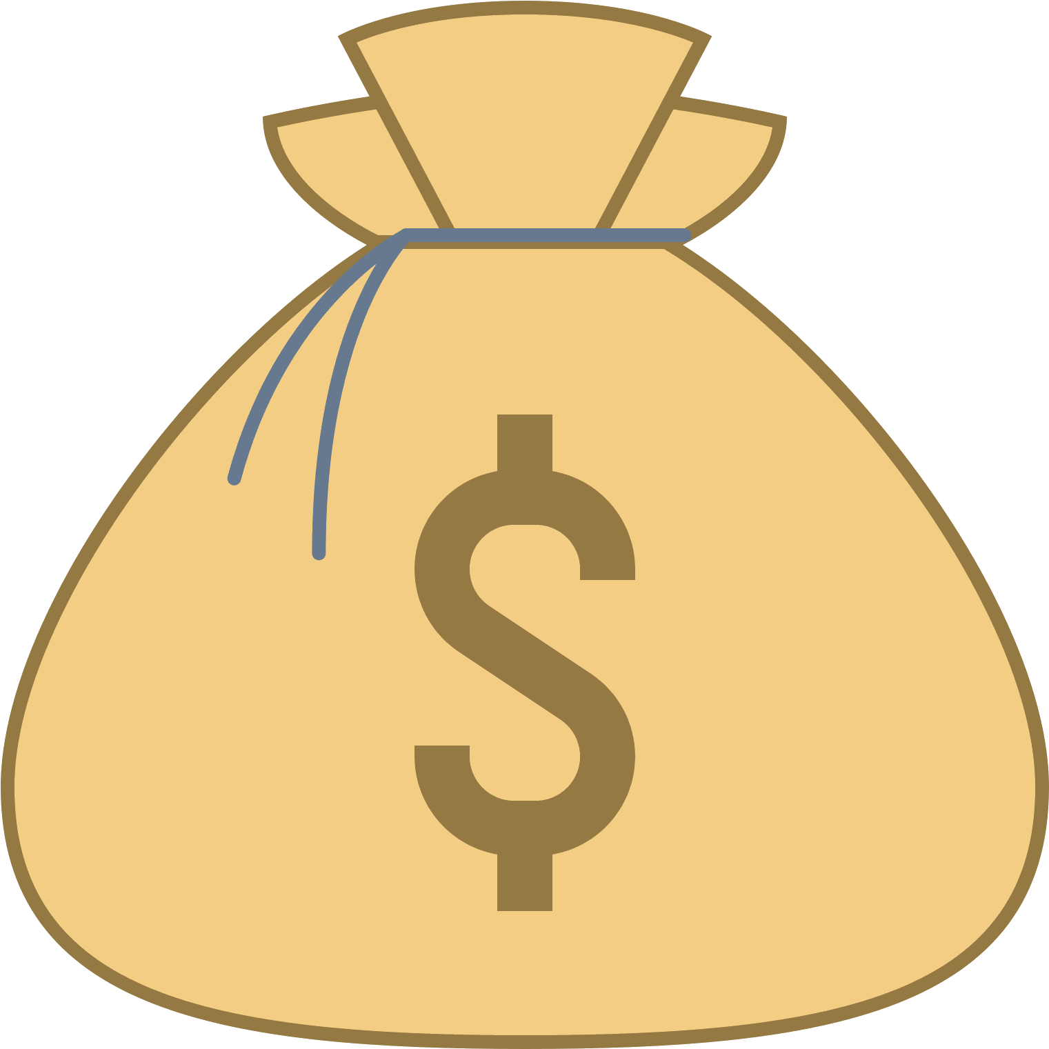 Money Bag Computer Icons Clip Art - Money Bag Clipart (1600x1600)