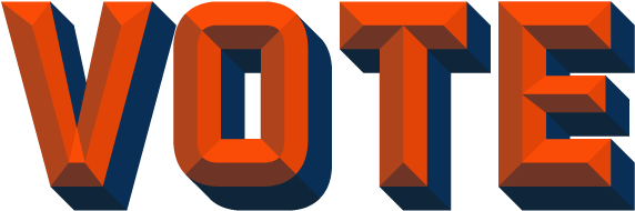Vote On A Long Piece Of String - Graphic Design (583x360)