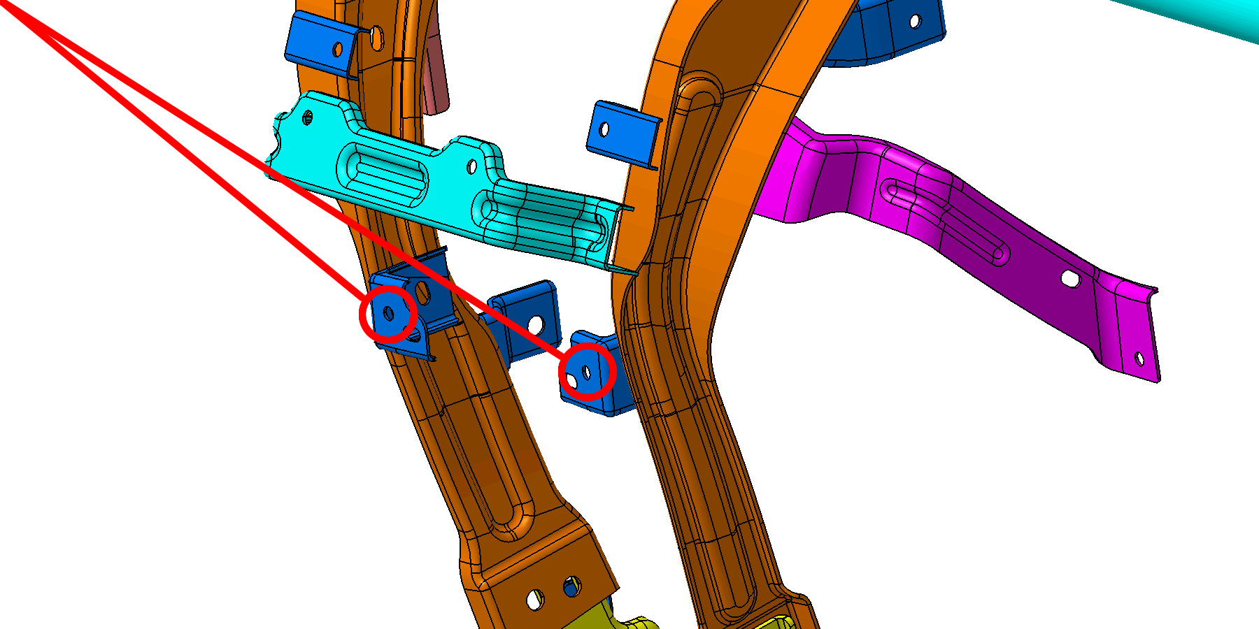 Verifying Accuracy Of Initial Data - Cross Car Beam In Biw (1800x900)
