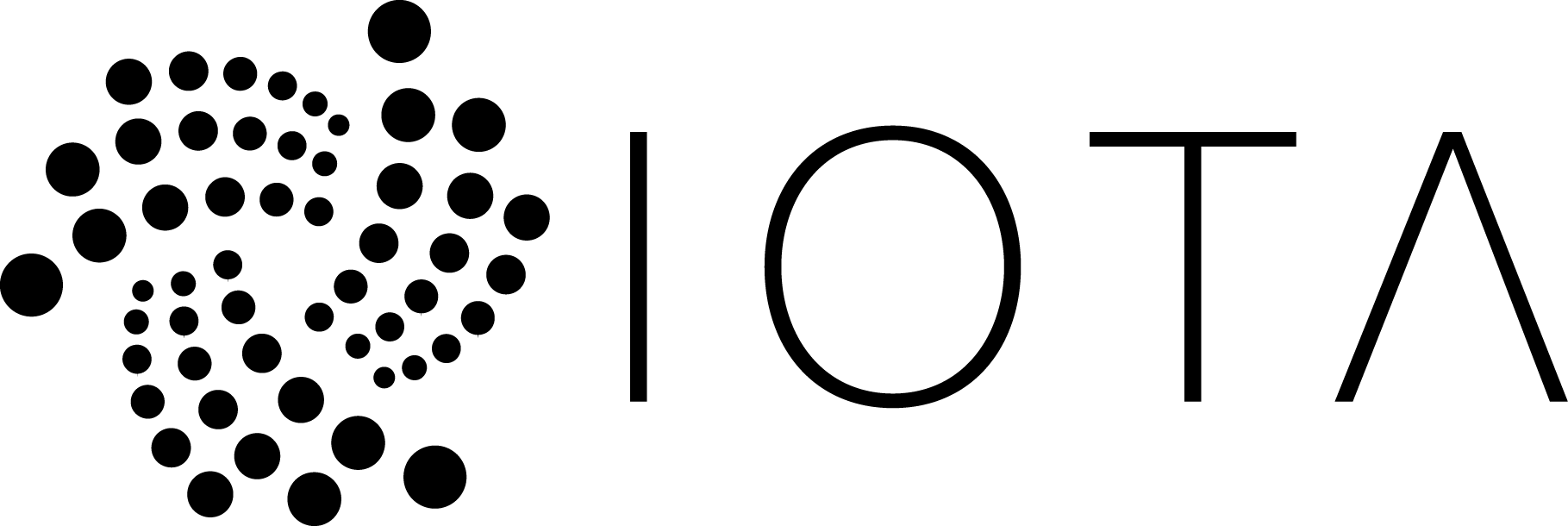 Iota Logo - Iota Coin (1819x610)