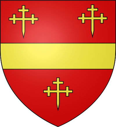 Arms Of Gore Family, Earls Of Arran - Coat Of Arms Isle Of Arran (400x440)