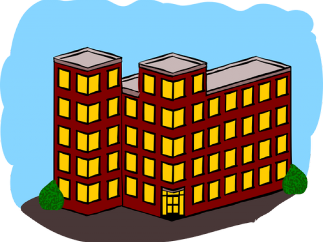 Flats Cliparts - Apartment Clipart (640x480)