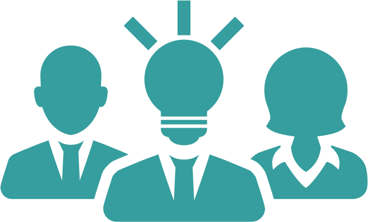 Pay Per Call Coach And Teacher - Group Of People Icons Black And White (769x436)