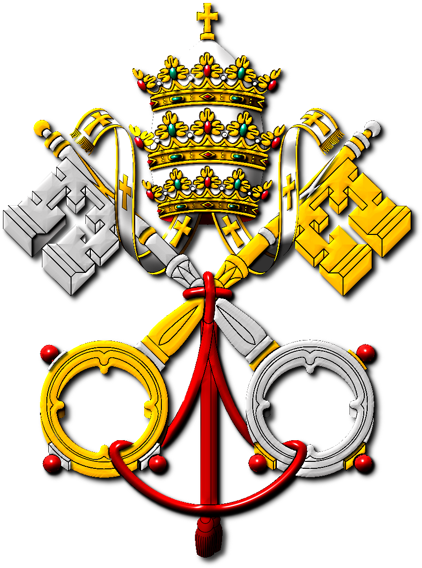 Roman Catholicism - Vatican City Flag (1304x1230)