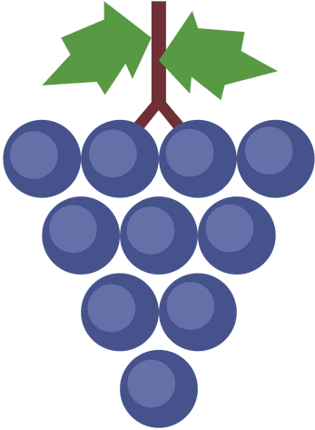 Grapes Clipart Svg - Wine Grapes Logo Free (512x512)