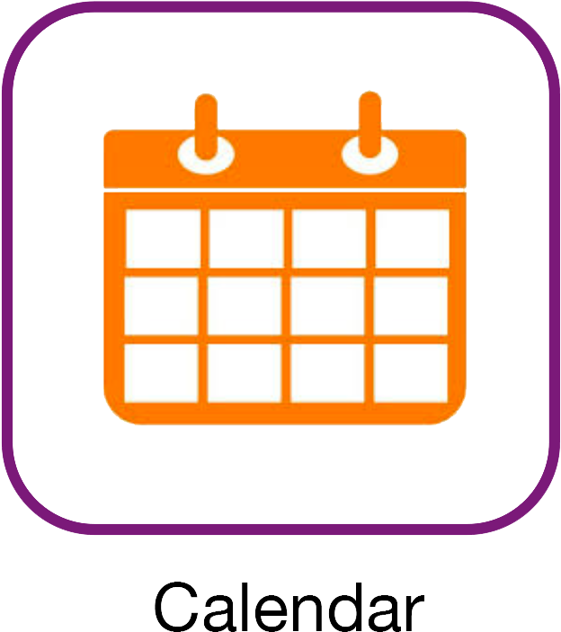 Image Of A Calendar Inside Purple Outlined Box - E-commerce (829x755)