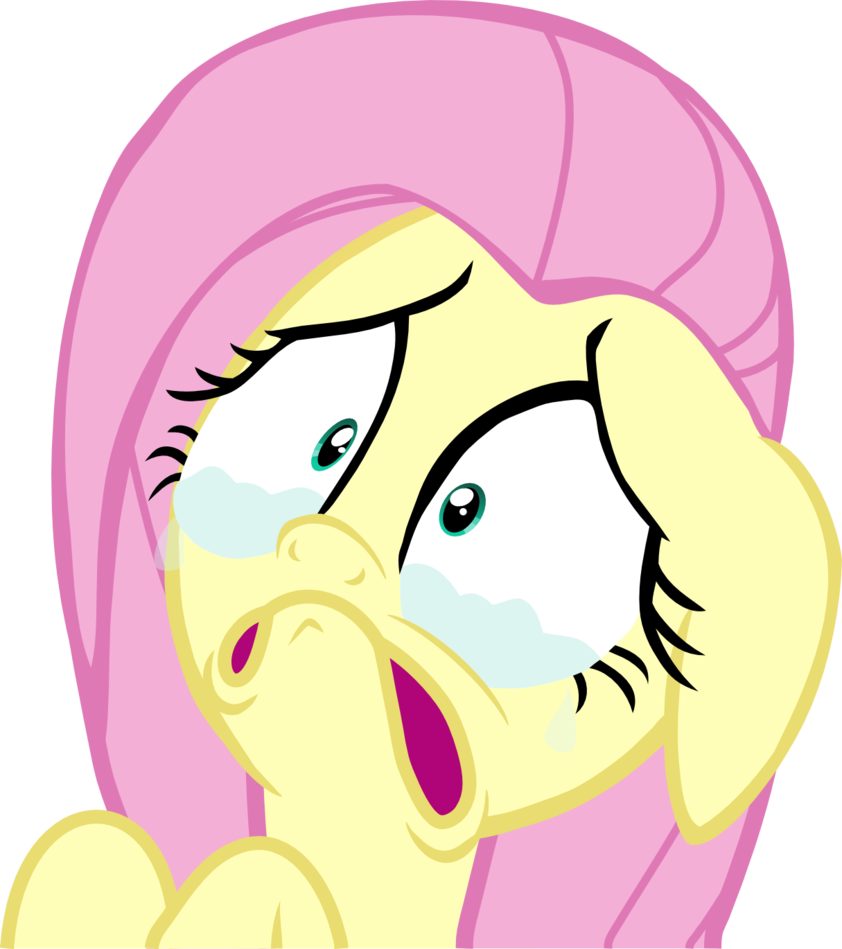 Fluttershy Is Going To Cry By Mighty355 - Fluttershy Crying Face (842x949)