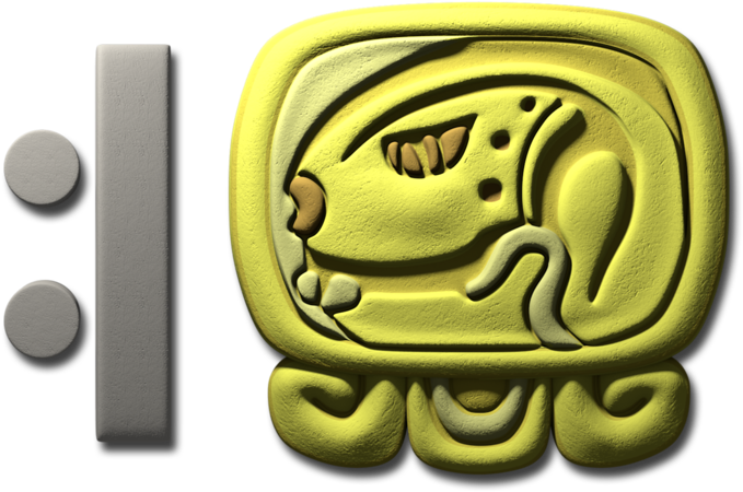 Seven Eb Mayan Calendar 3d Glyph - Mayan Calendar (1024x600)