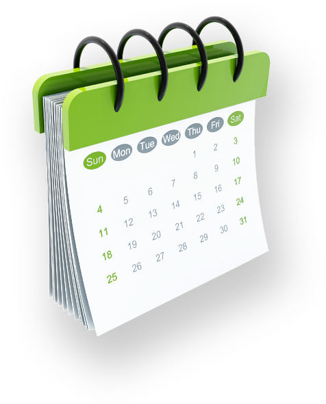 Orienteering Events - Calendar Icon (476x590)