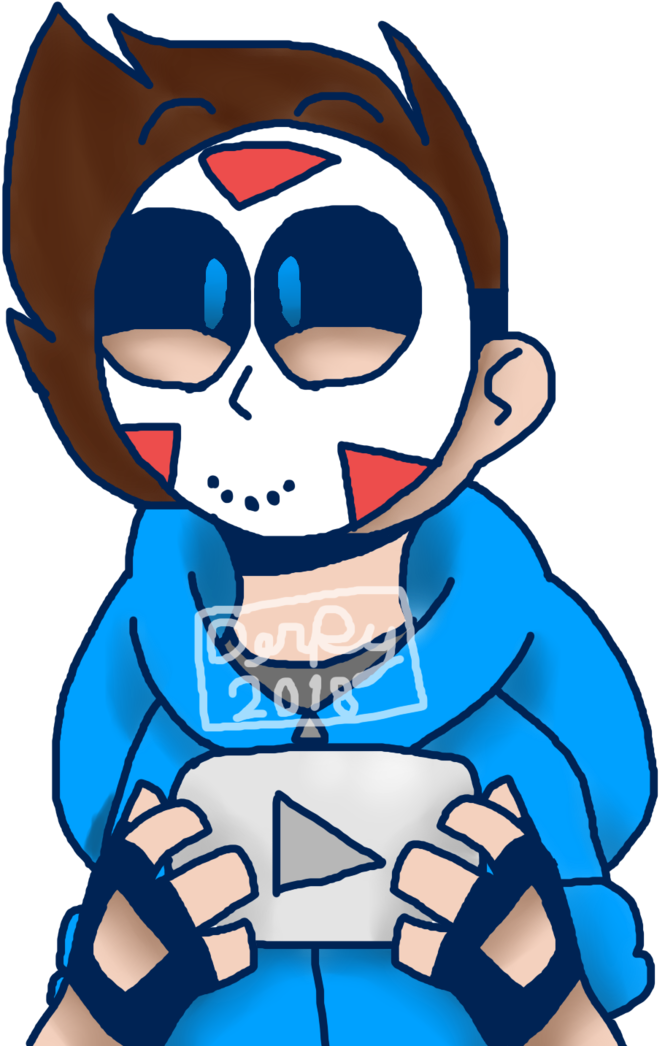 H2odelirious 10 Million Subs Cringy Fanart- By Sofiatheshyloser - Cartoon (730x1095)