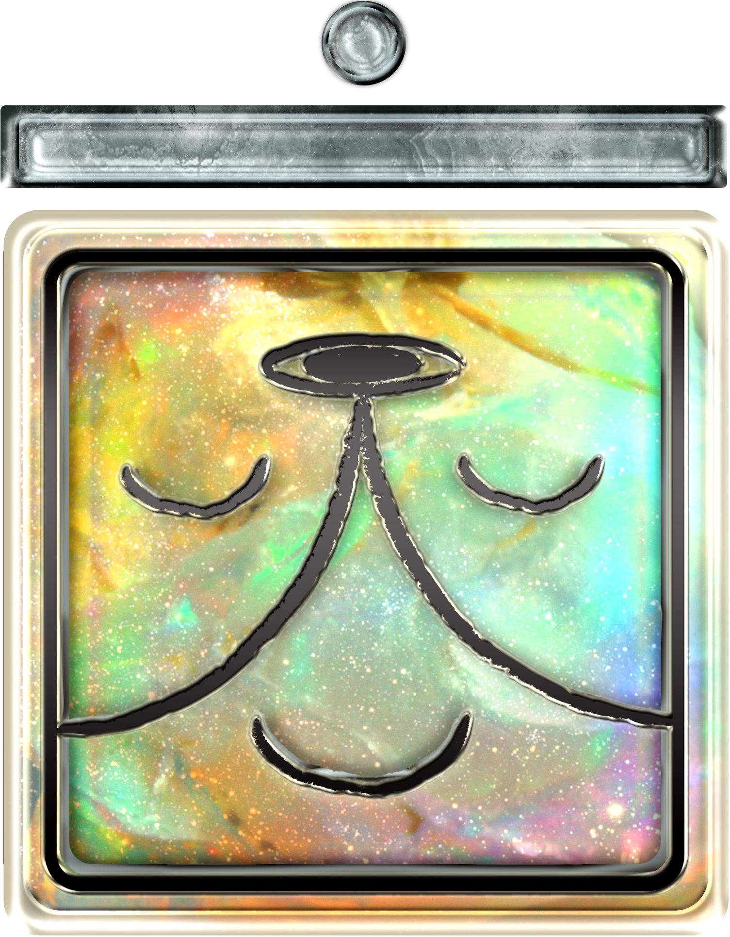 White Rhythmic Wizard - Dreamspell (2400x2400)