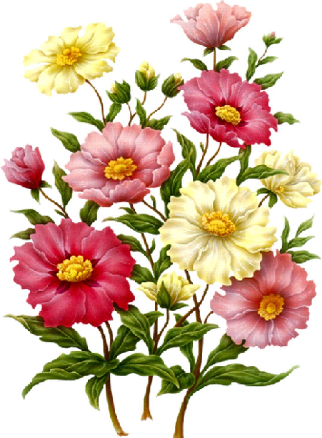 Go To Image - Decoupage Flower Png (1500x1500)