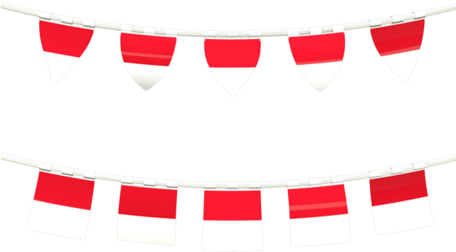 Indonesia Flag Illustration Png (640x480)