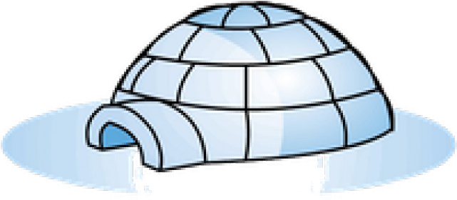 Igloo Cliparts - Igloo Clipart (640x480)
