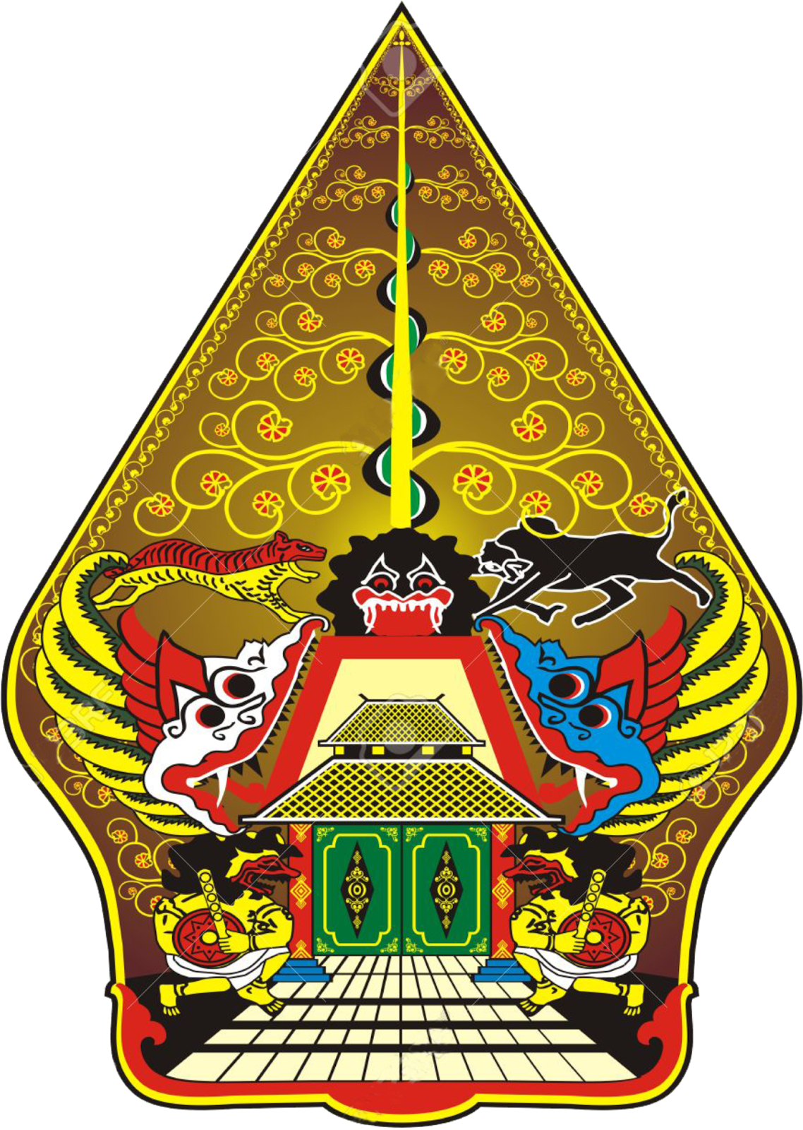 Indonesia Wayang Clip Art - Clipart Wayang (1138x1600)