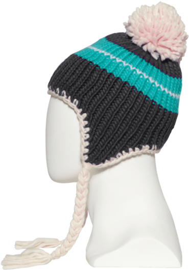 Girl's Igloo Fleece Beanie - 686 Girl's Igloo Fleece Beanie Hat, Tiffany, Os (430x600)