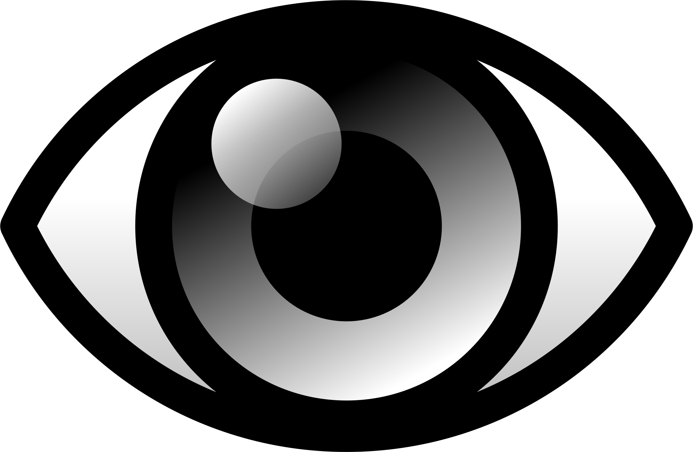 Eye Icon - Oeil Icon (2277x1486)