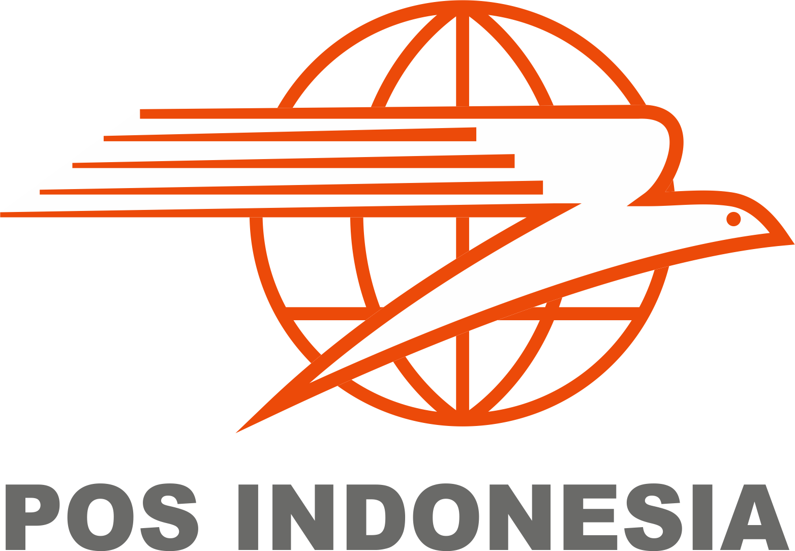 Pos Indonesia - Logo Pos Indonesia Png (1564x1084)